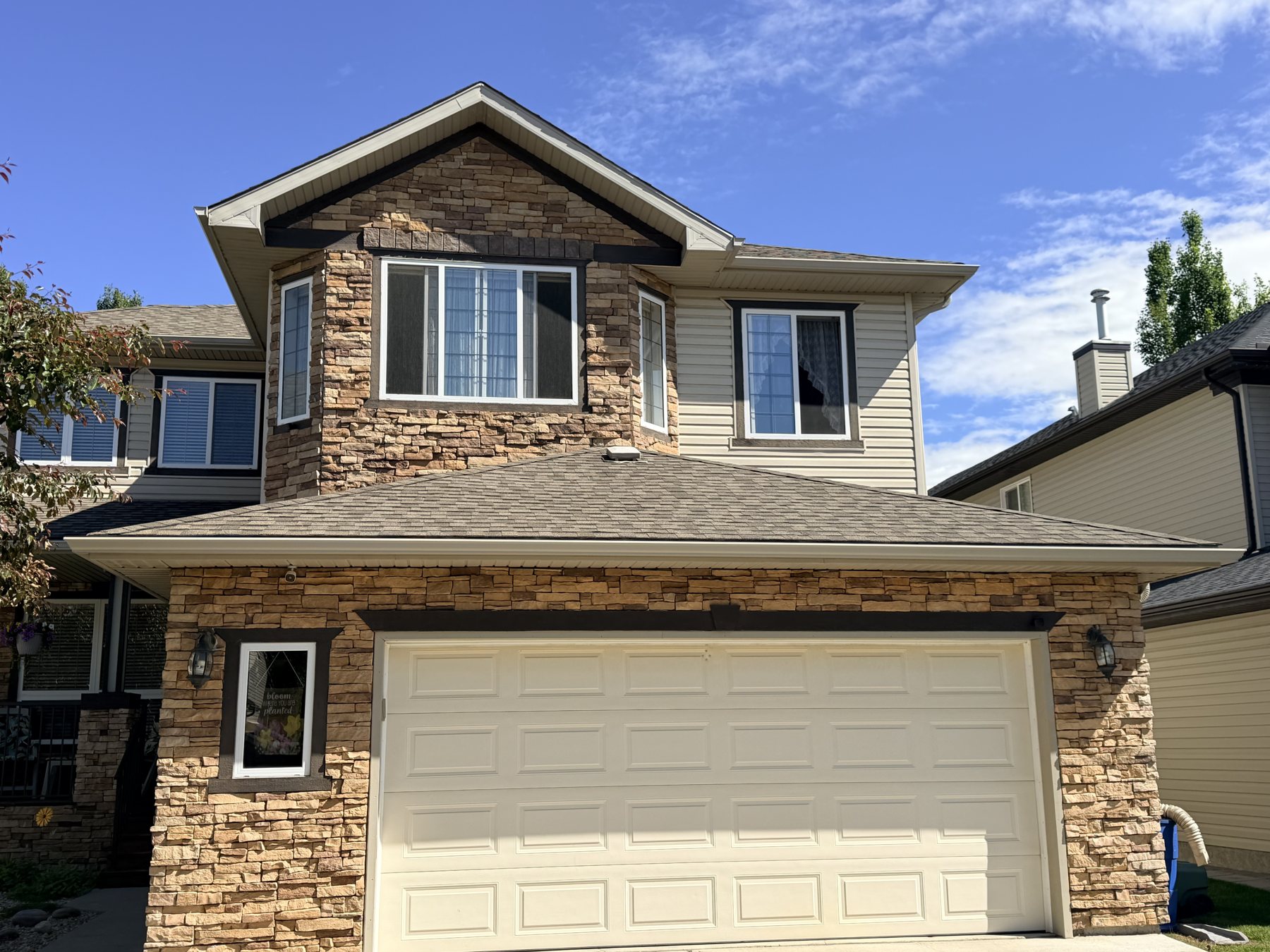A Calgary home with a Nano Shield rejuvenated roof