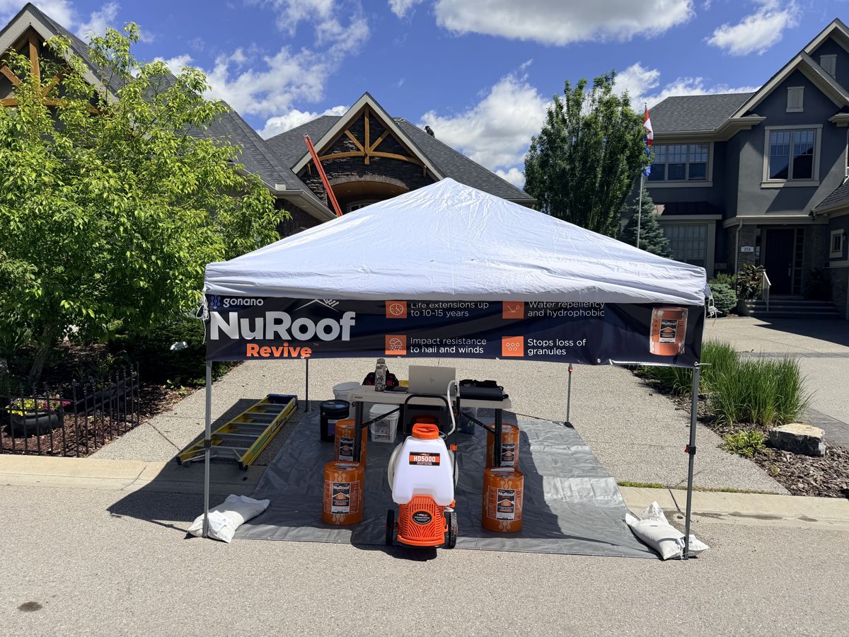 Nano Shield Calgary setup at a Calgary home
