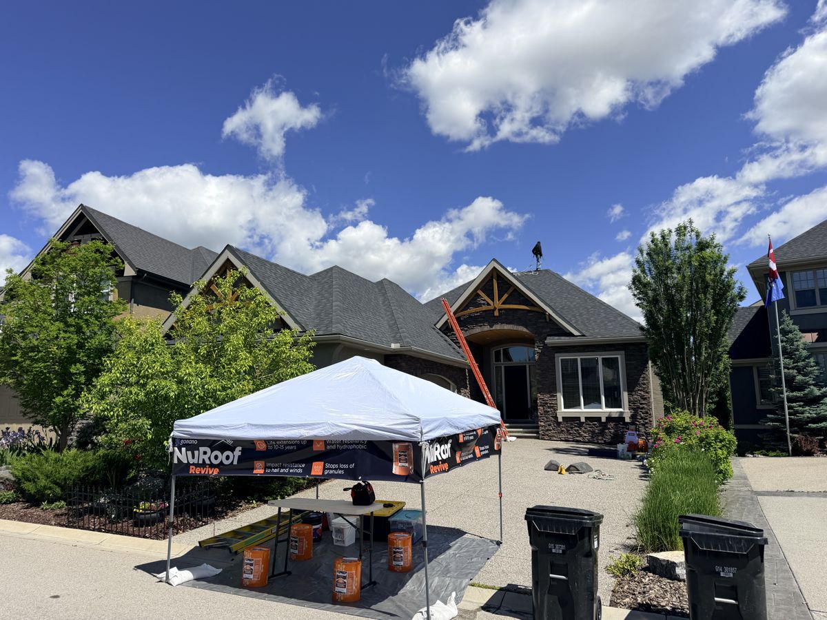 Nano Shield crew on a Calgary job site